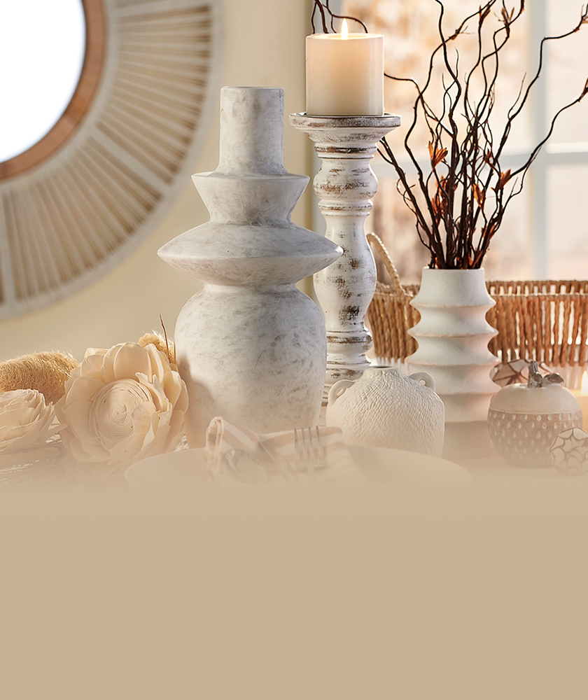 Fashionable interior decor.